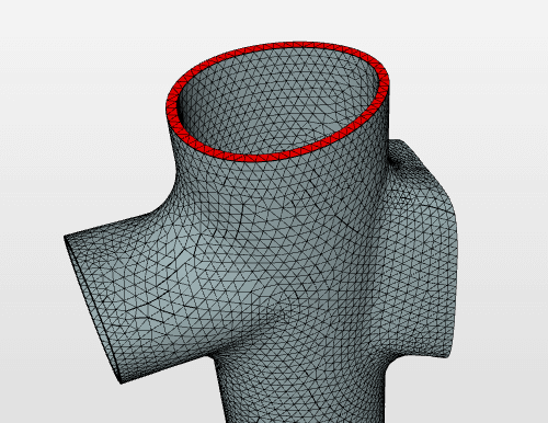 荷重条件と拘束条件を設定する