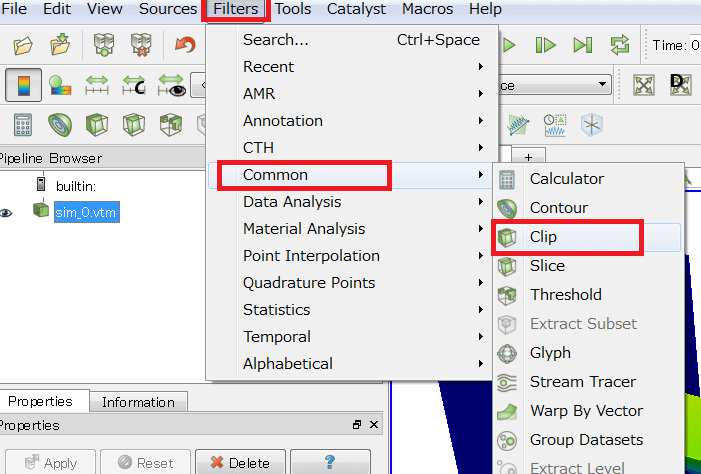 フィルターをかけてデータを選択する範囲を絞ります