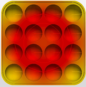 黄金のたこ焼き器-加熱から90秒後