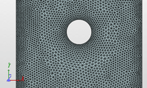 自動作成によるメッシュ