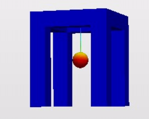 振り子が建物の揺れを抑える