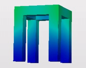 振り子なしの建物は揺れる