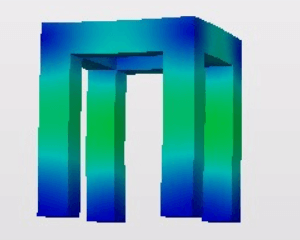 振り子なしの建物は揺れる