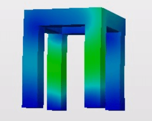 振り子なしの建物は揺れる