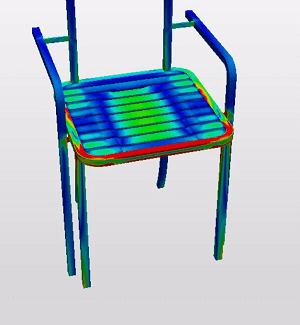 イスのミーゼス応力