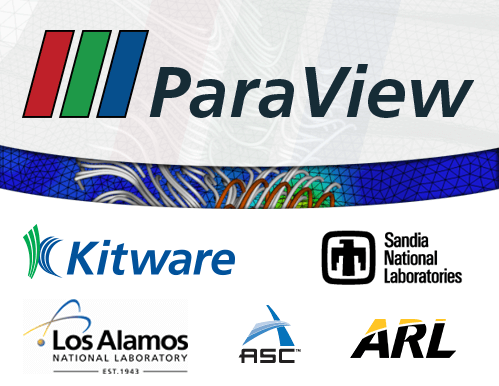 ParaViewの起動画面